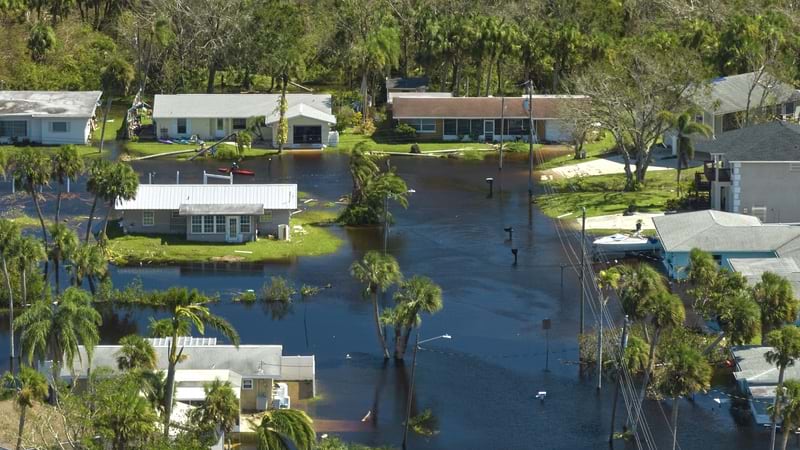 Hurricane Ian flood damage